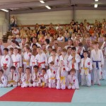 Parents et enfants à la fête du club